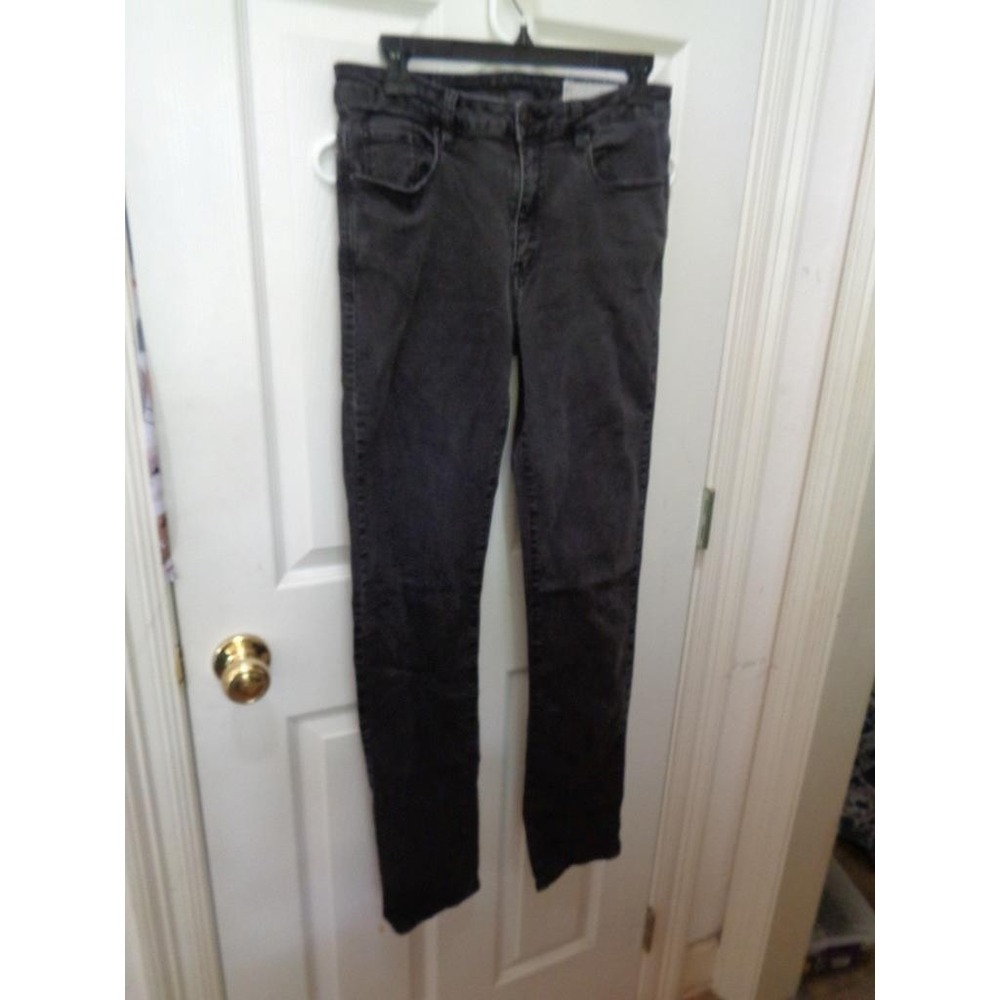 Esprit Denim Men's Black Jeans Straight Leg 31 x 34